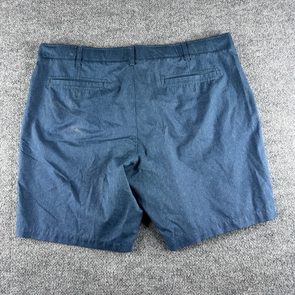 Swiss Tech Men's Gray Flat Front Performance Shorts Size 44 Casual Outdoor - Picture 9 of 9